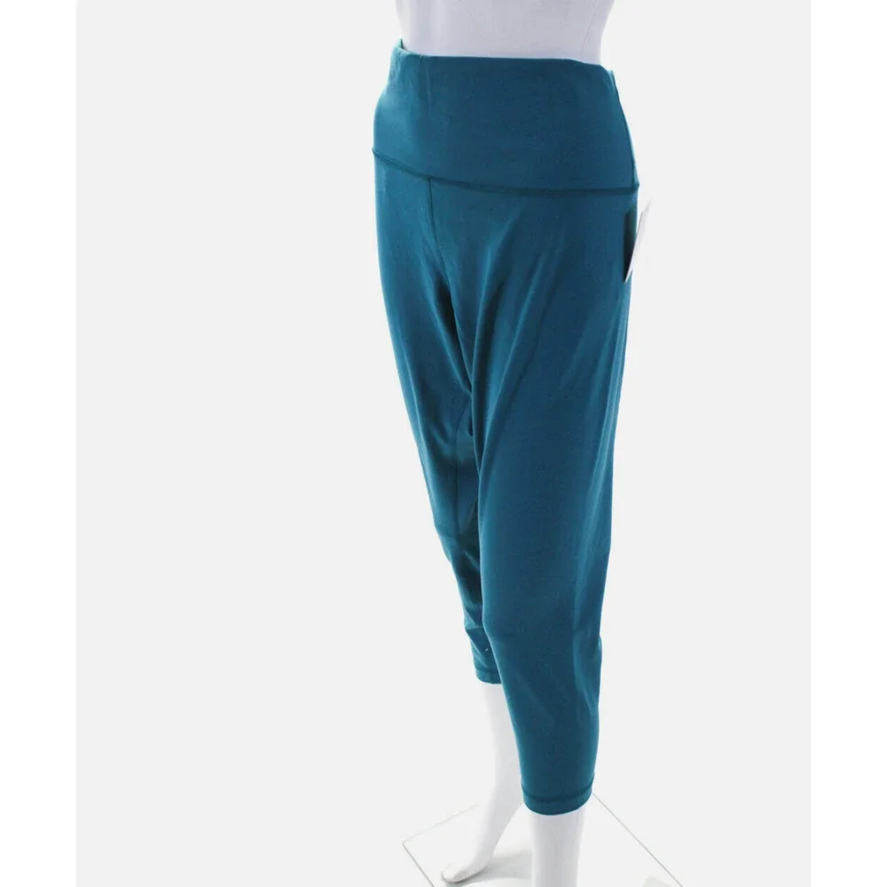 Lululemon High-Rise Tight Teal Blue Plus Size 20 NEW